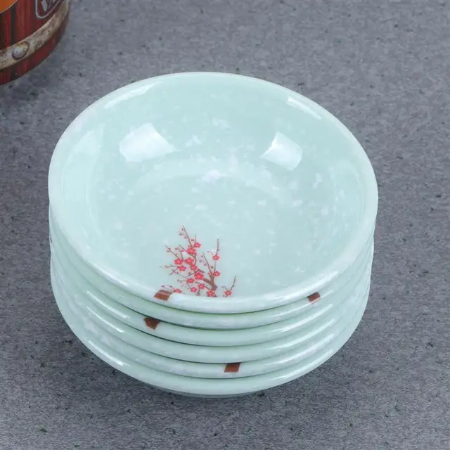 Mini Bowls Dishes Soy Plate Dish Sauce Bowl Dipping Seasoning Melamine Condiment Sushi Appetizer Serving Wasabi Vinegar Ketchup 3