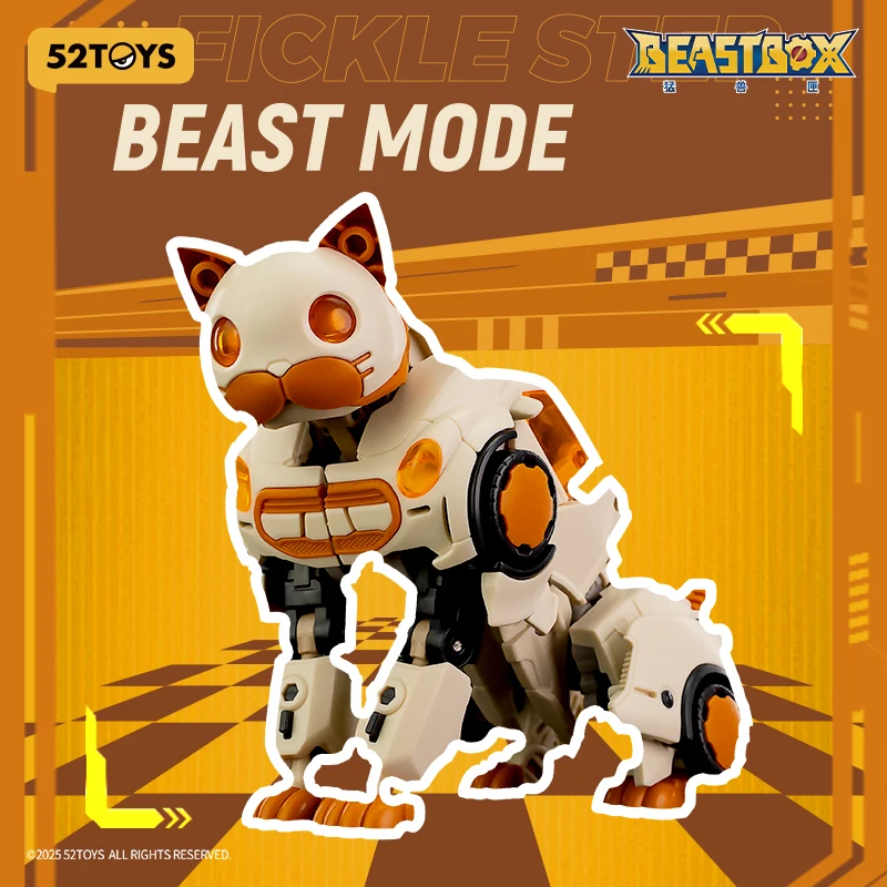 52TOYS BeastDrive BD-16 FICKLE STEP モデルキット、変形ロボット
