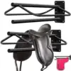 Horse Saddle Rack Saddle Stand Wall Mount Display Holder Saddle Pad Rack 1