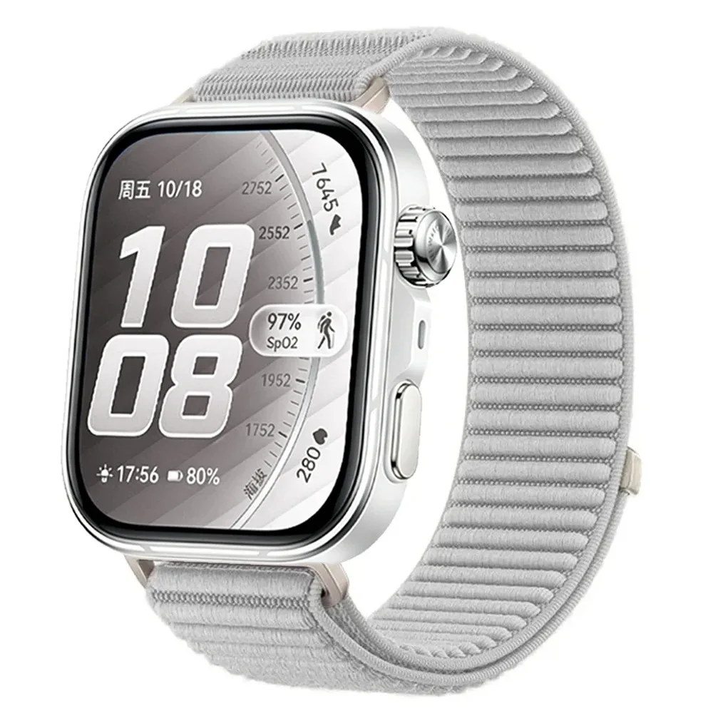 Premium Nylon Loop Strap - Braided, Comfortable, Breathable Band for Smartwatch