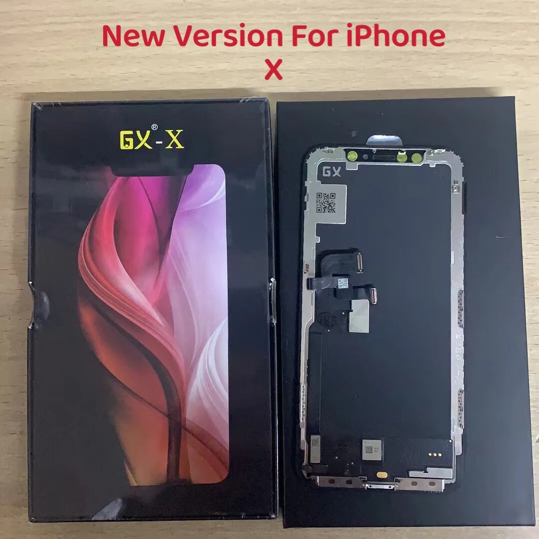 Pantalla OLED Rígida GX Para IPhone XS MAX, Display LCD