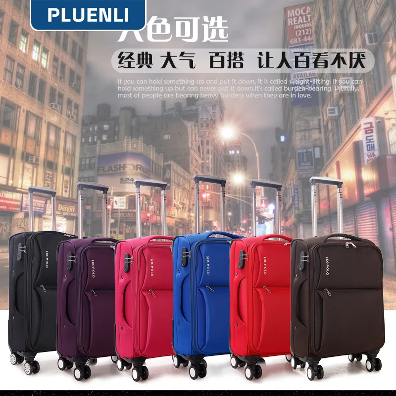 

PLUENLI Trolley чехол, универсальное колесо из ткани «Оксфорд»