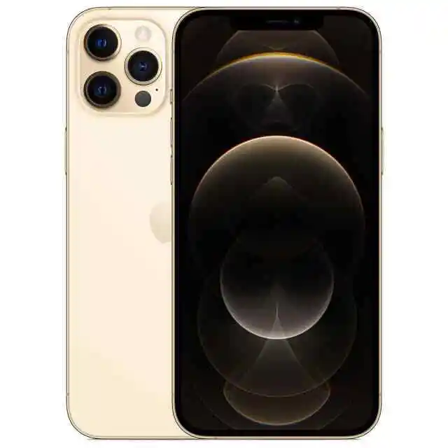 Apple iPhone 12 Pro Max Unlocked Original 128GB/256GB ROM Face ID 6.7" OLED Screen A14 Bionic Chip 12MP Camera Moble phone