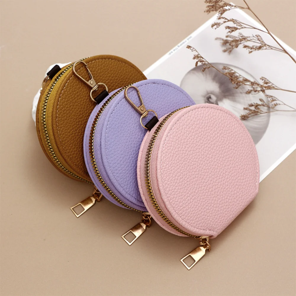 Zipper Coin Purse Multifunctional Key Bag Storage Case Keychain Travel Bag Pendant Accessories Portable Pouch For Women
