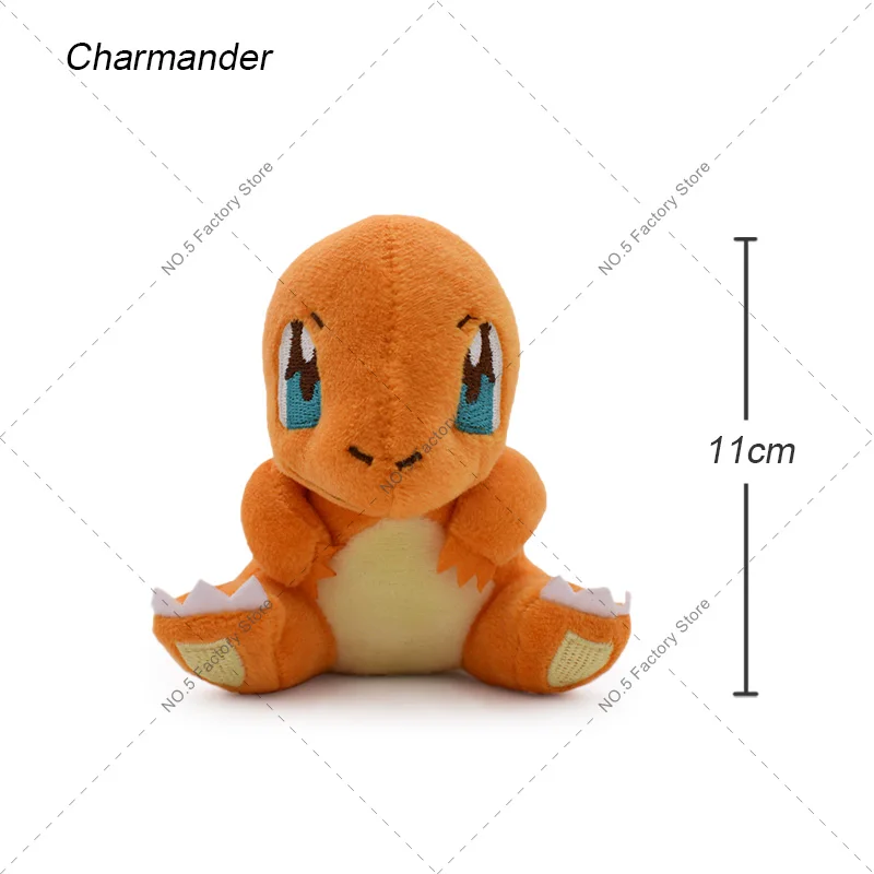 54 Stile Cartoon-Plüschtier Raichu Charizard Y&X Psyduck Poke Ball Gengar Cubone Charmander Pokemon Glänzende Stofftierpuppe – Detail 38