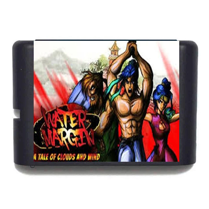 Margem Água 16 Bit md Cartão de Jogo fo Mega Drive Genesis