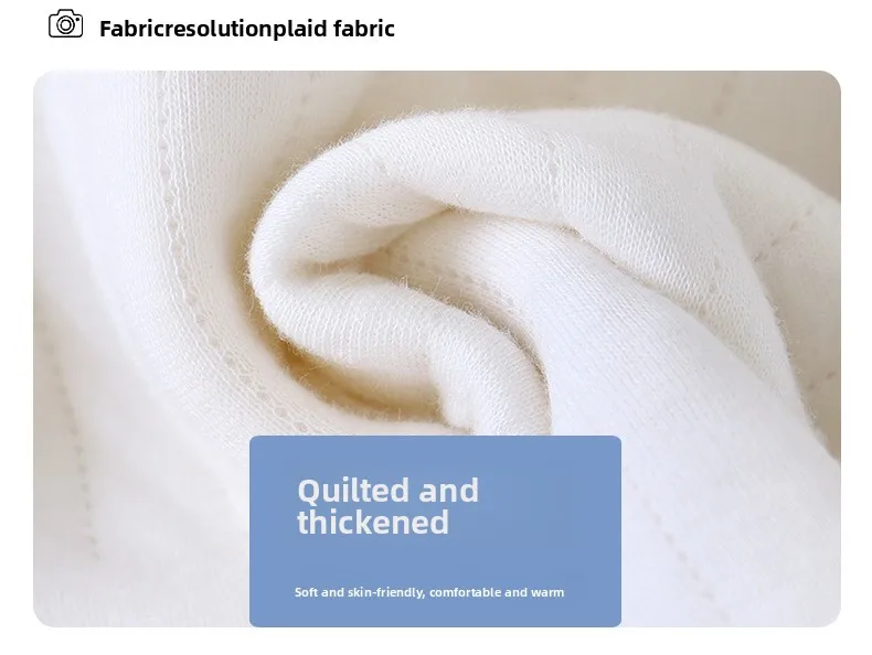 طقم بيجامة حرارية للأطفال مكون من 3 طبقات من القطن...