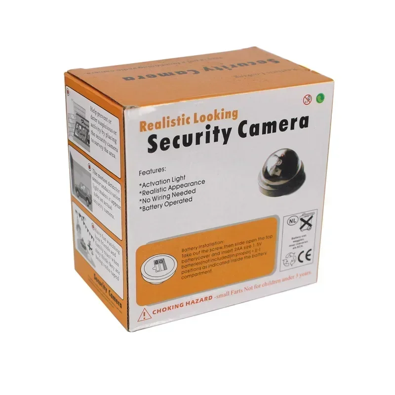 Dummy Fake Security CCTV Dome Camera Flashing Red LED Light Security Outdoor Home Warning Home Surveillance surveillance camera solar security camera