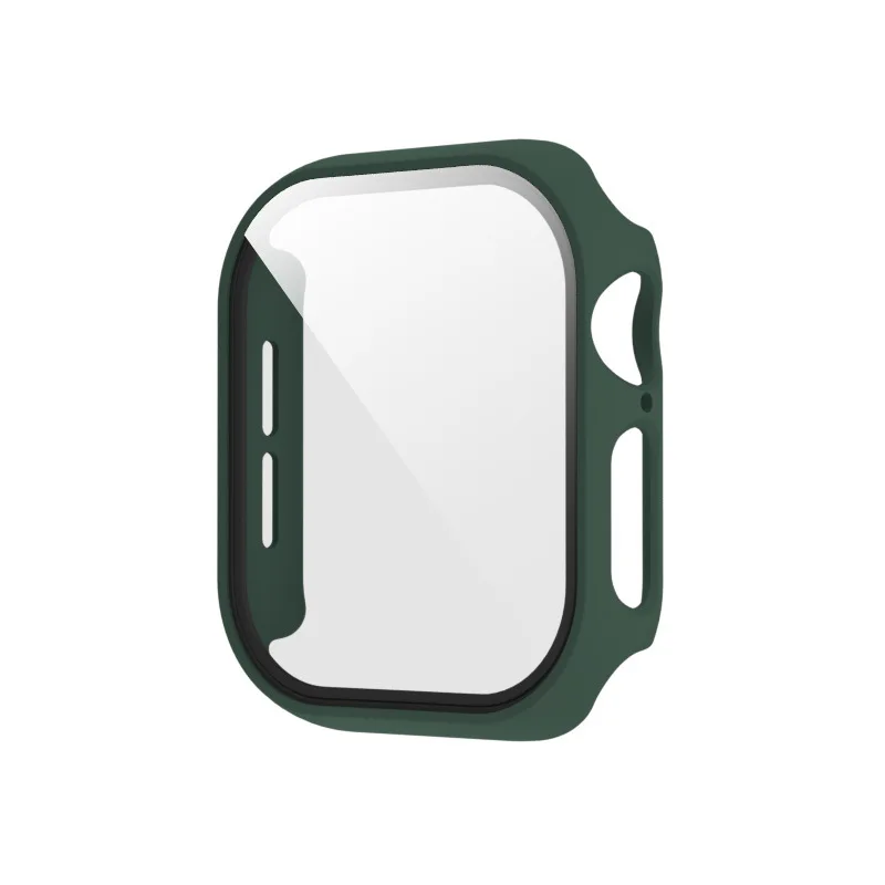Premium Glass Case with Screen Protector for Smartwatch - Tempered Glass & Hard PC Bumper Accessories