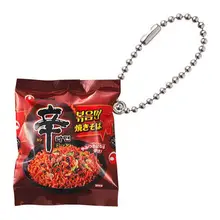  BANDAI Gashapon Capsule Toy Simulation Bagged Pulled Noodles Instant Noodles Model Charm Miniature Pendant Toy Decoratoion Gifts 