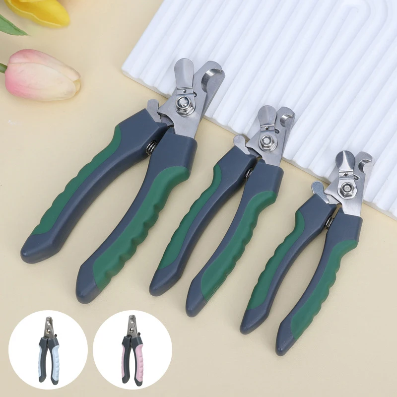 Professional Pet Nail Clipper Dog Cat Nail Clippers Stainless Steel Scissors Cat Dog for Claw Care Grooming Supplies 2