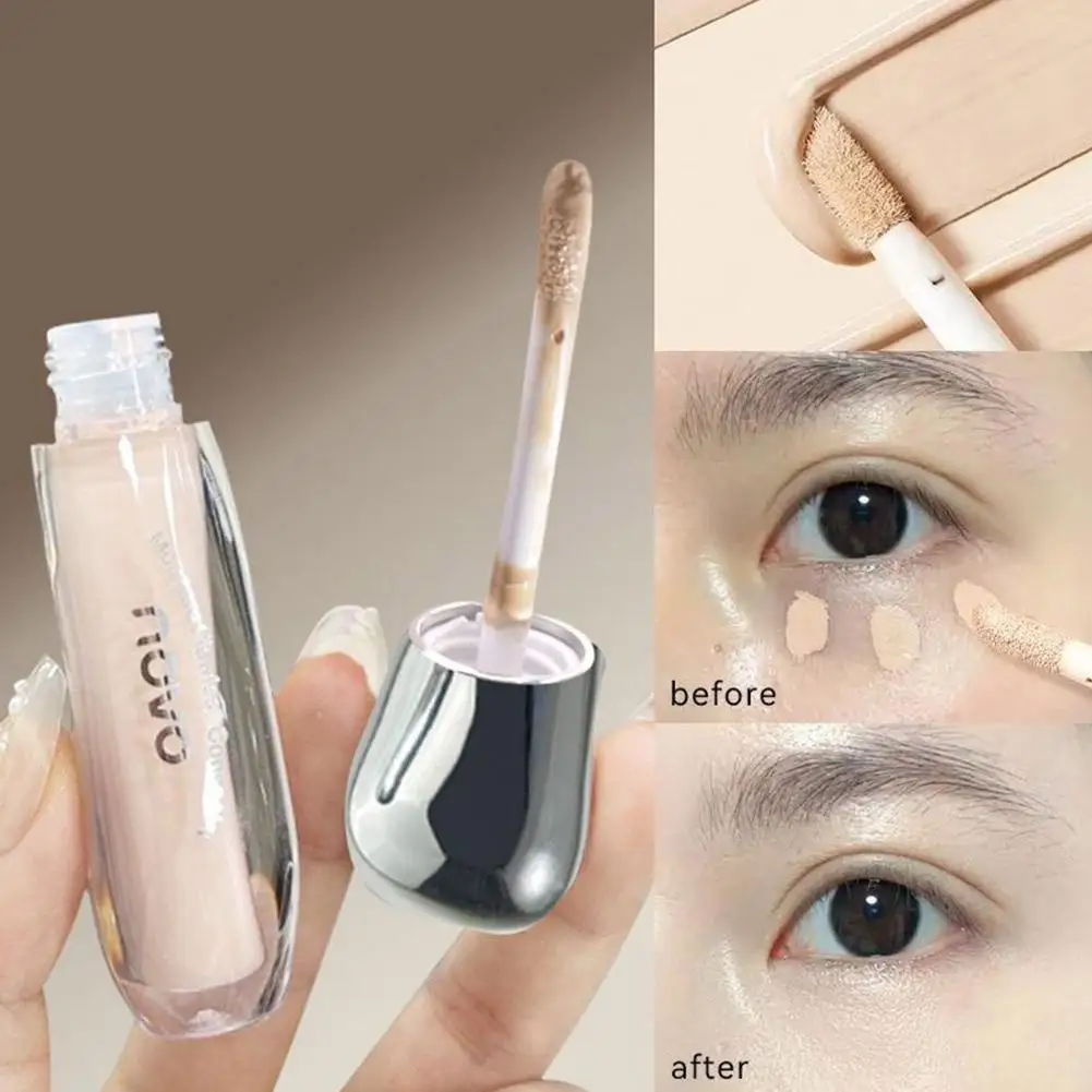 Liquid Concealer Cream Waterproof Matte Full Coverage For Face_voghion.com