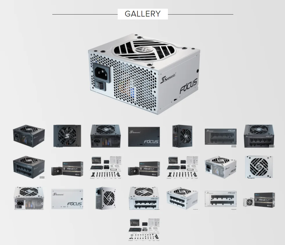 SEASONIC FOCUS SPX-750 White SFX Computer Power Supply PC