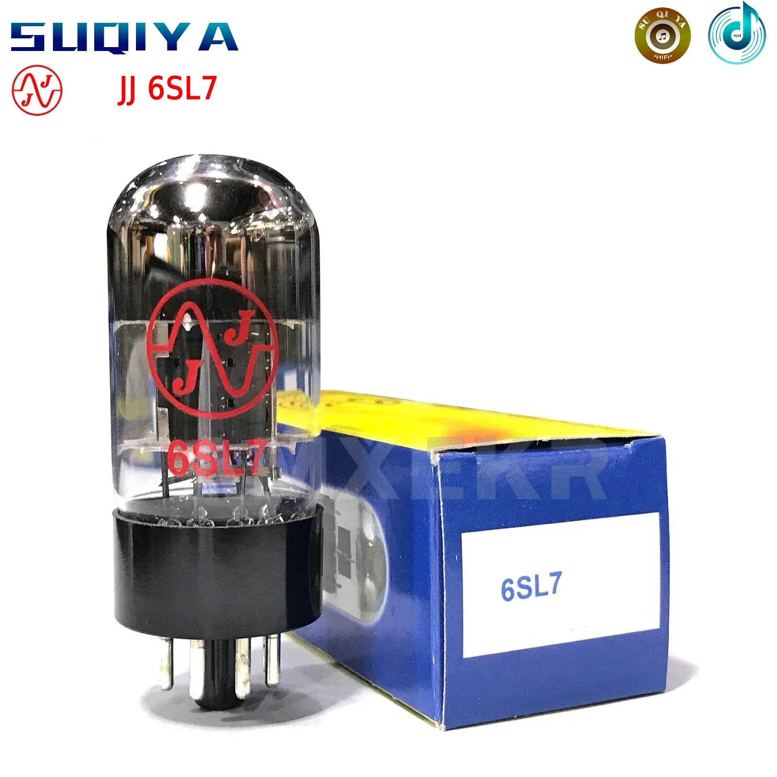 

SUQIYA-JJ 6SL7 Vacuum Tube Replaces 6N9P ECC35 HIFI Audio Valve Electronic Tube Amplifier Kit DIY Factory Test and Match Quad