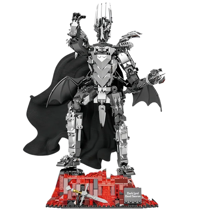 

Cretive Ideas Lorded Ring Dark Lord Sauroned Mech Building Block Set Game Figures Robot Assemble Bricks Toys Adult Kids Boy Gift