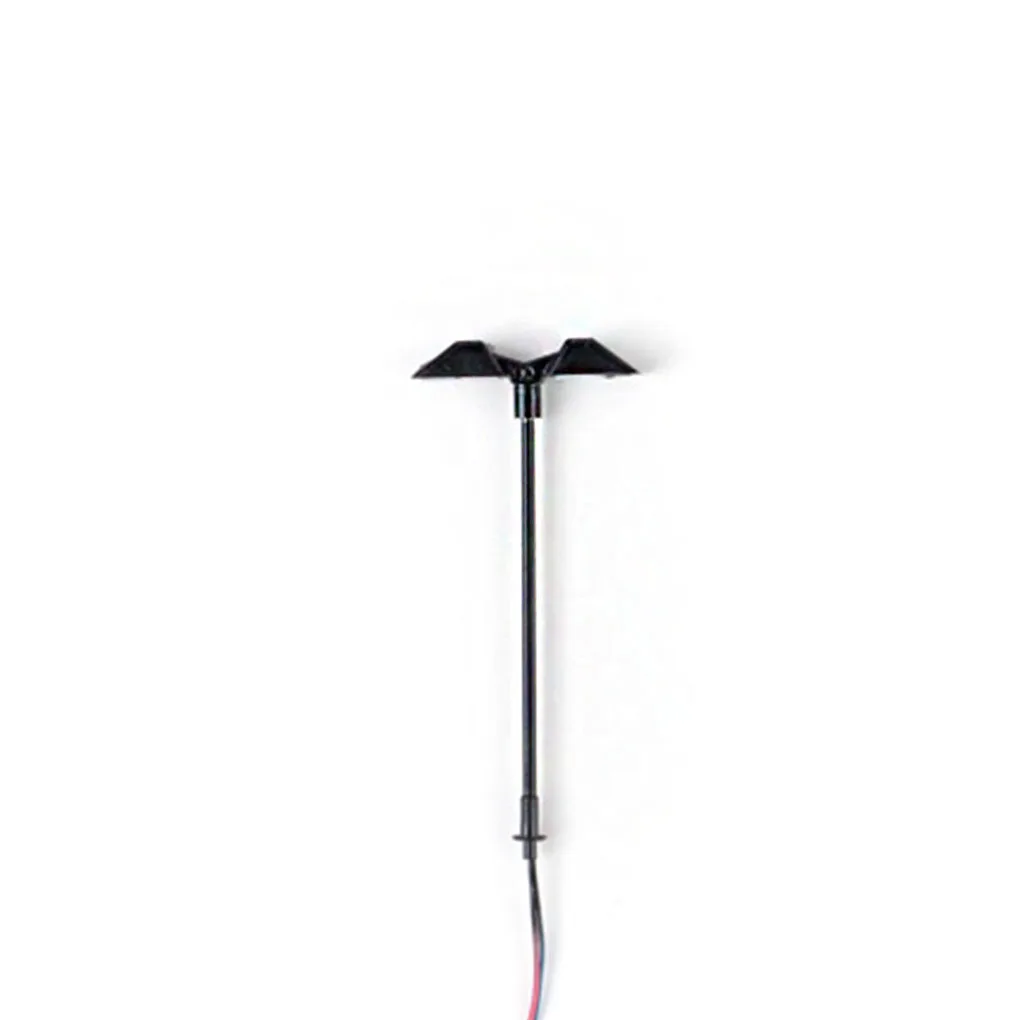 

Scale Streetlight Sand Mini Train Lamppost DIY Accessories Voltages 3V Lightweight Metal LED Lamps Bonsai Decorations