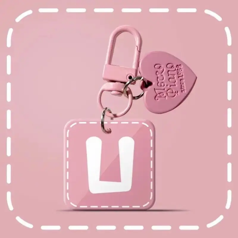Pink Heart-Shaped Creative Pendant Keychain – Girly Handbag Accessory & Top Birthday Gift