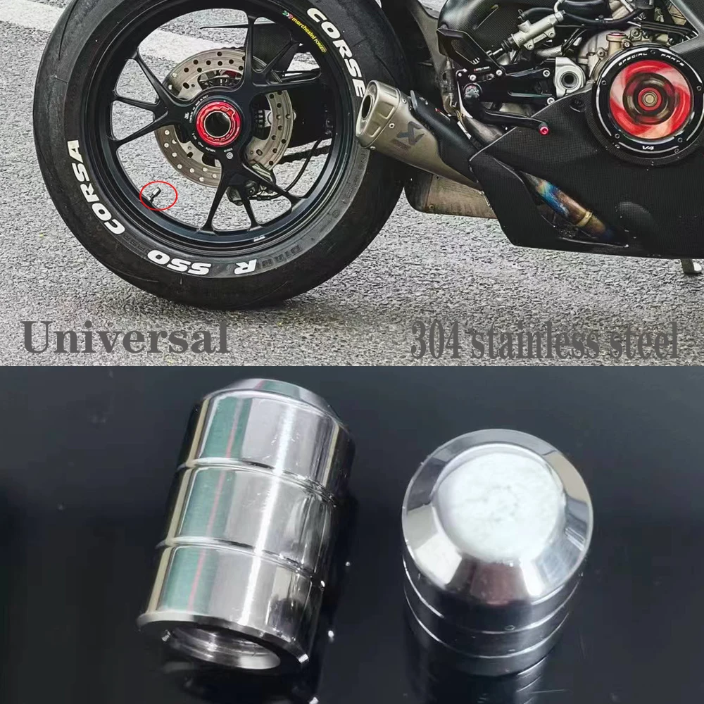 

Крышка клапана шины мотоцикла 304 Герметичная крышка из нержавеющей стали для DUCATI HYPERMOTARD MONSTER демоel STREETFIGHTER MULTISTRADA