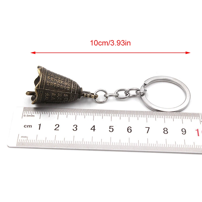 2pcs Antique Bell China's Mini Brass Copper Sculpture Pray Guanyin Bell chamfer tool