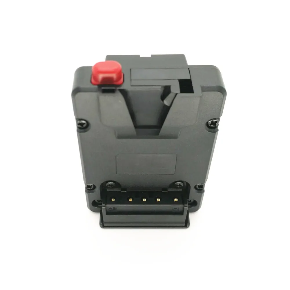 Mount V-lock Battery to Np-f F550 F570 F750 F970 Dummy Bateria Conversor Placa Adaptador D-tap para Monitor de Luz Led v - Image 2