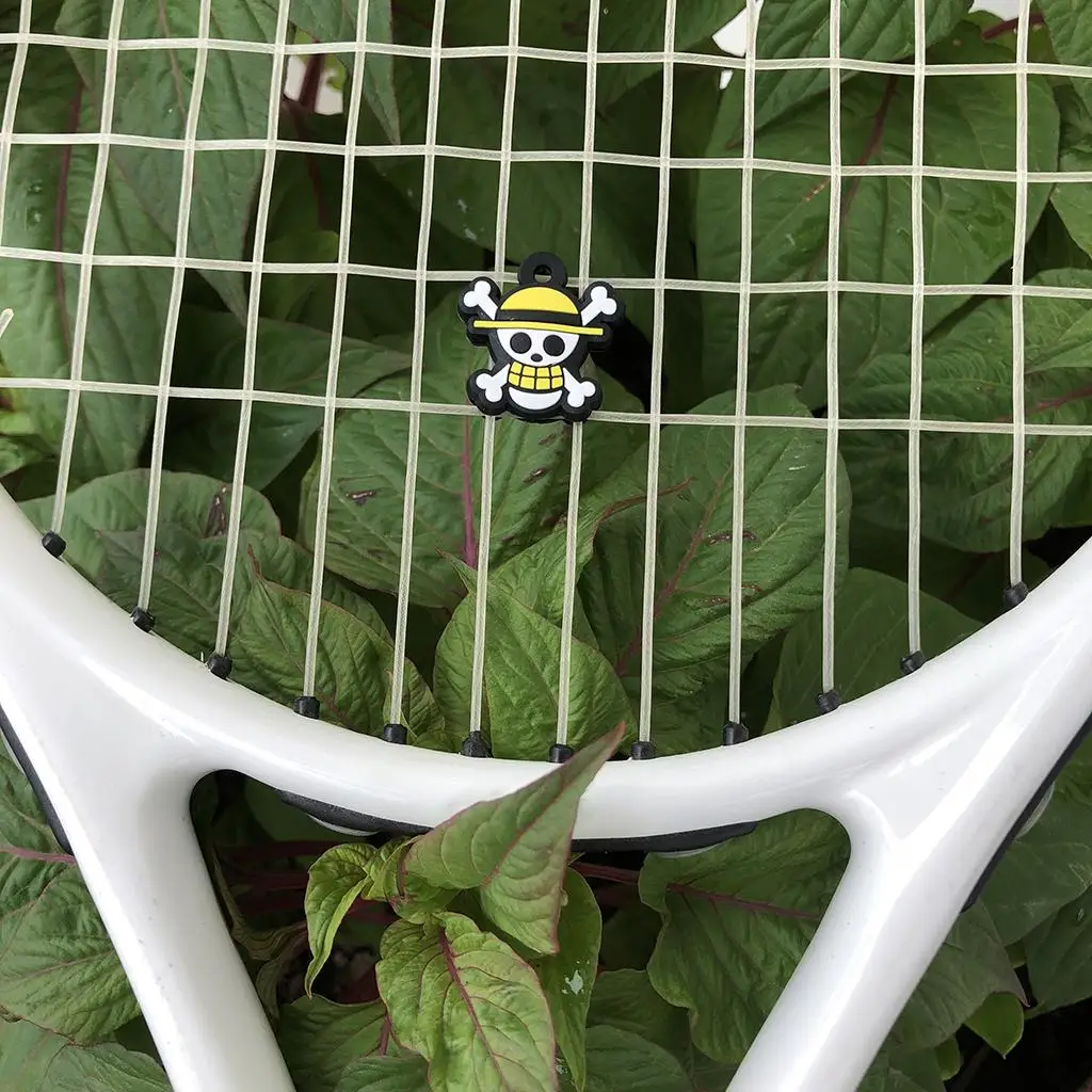6 Pack Tennis Racquet Vibration Dampener Tennis Racket Shock Absorber for Strings