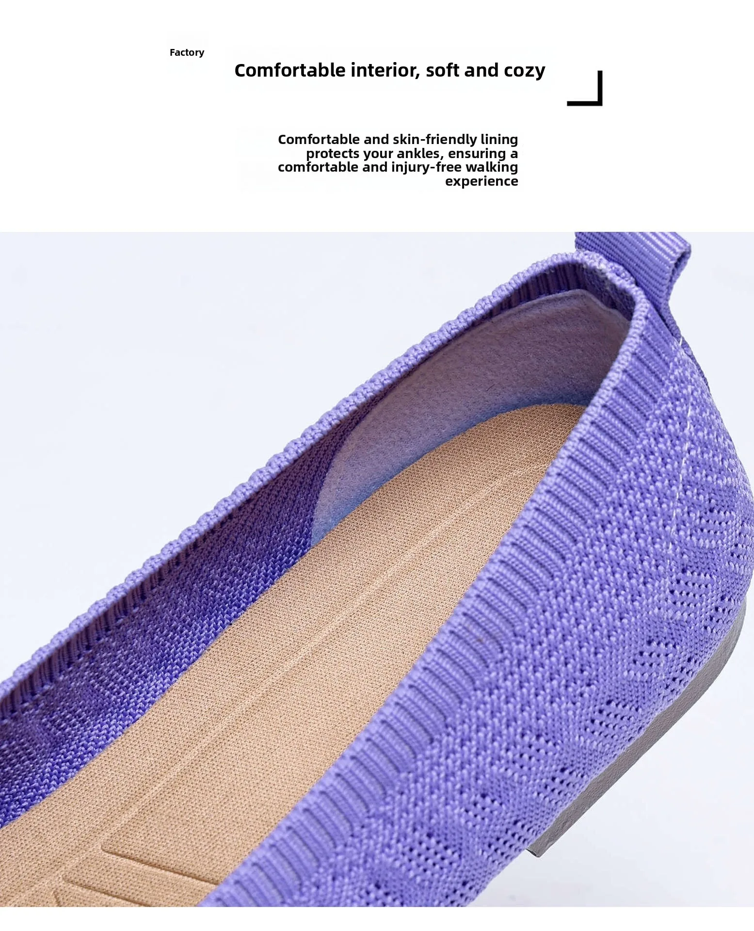 أحذية نسائية عصرية وعملية للربيع، أحذية قماشية مسطحة جديدة بنعل ناعم، أحذية كاجوال سهلة الارتداء للنساء