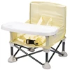 Aluminium Alloy Foldable Portable Compact Baby Chair with Safe Belt, Easy Travel for Camping Picnics