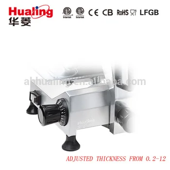10" Meat Slicer Cutting Machine Chrome-plated Carbon Steel Blade Electric Deli Meat Cheese Food Ham Slicer Commercial 4