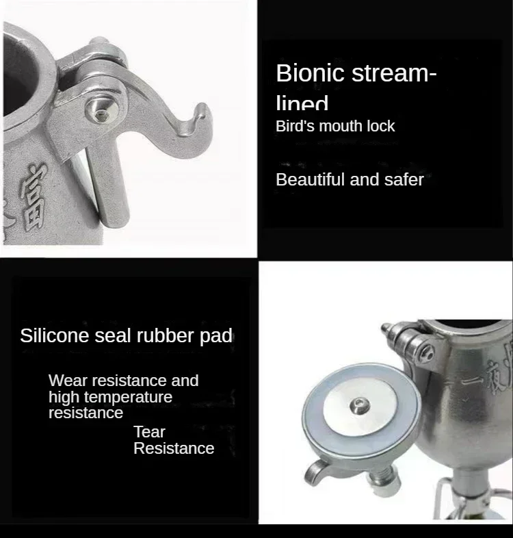 Description Picture 3 of item300ML Stainless Steel Mini Popcorn Machine Old-fashioned Small Hand-cranked Popcorn Machine