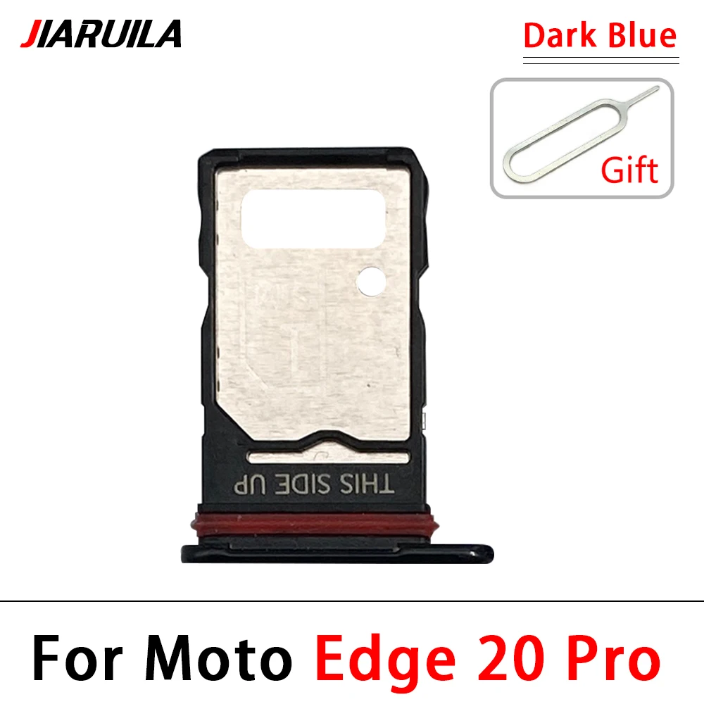 SD 카드 트레이 슬롯 거치대 어댑터 액세서리 및 도구, Moto E20 E30 E40 E32 Edge 20 Pro 용 거치대, SIM 카드 트레이 슬롯, 10 개