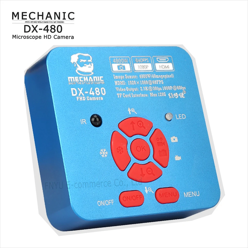 

Microscope HD Camera MECHANIC DX-480 48 Million Pixels True Color Photosensitive CMOS 1/2.33 HD Sensor Industrial Camera