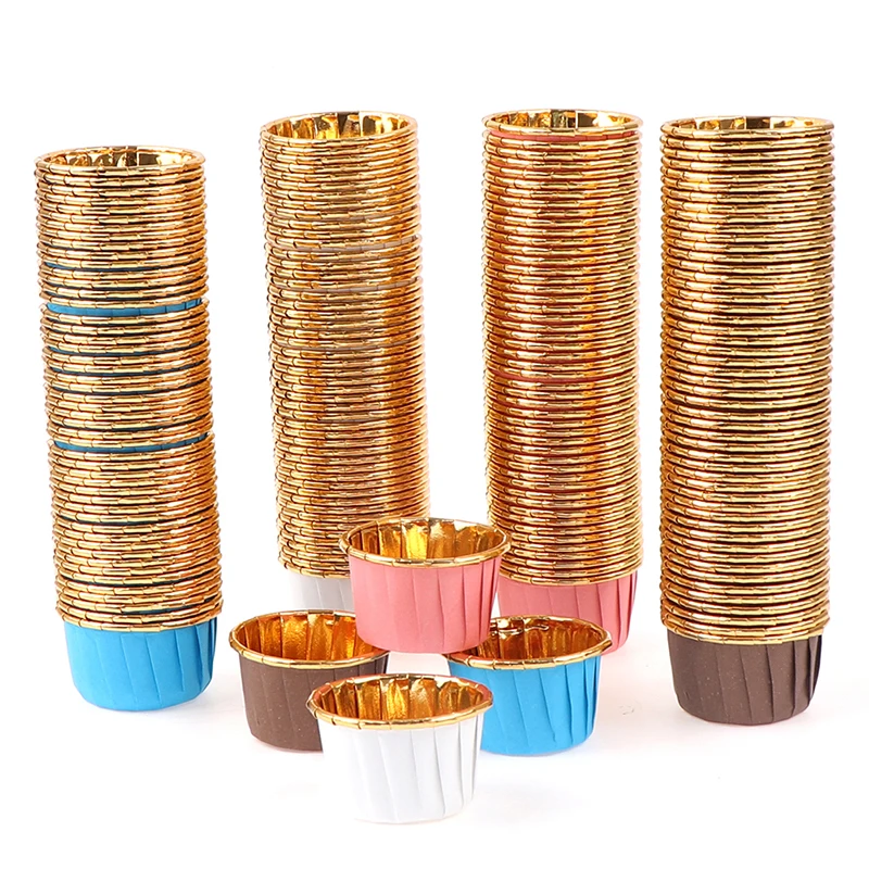 

50/Pack Muffin Baking Cup Tray Case Cake Paper Cups Pastry Tools Party Supplies Cupcake Liner Cake Wrappers