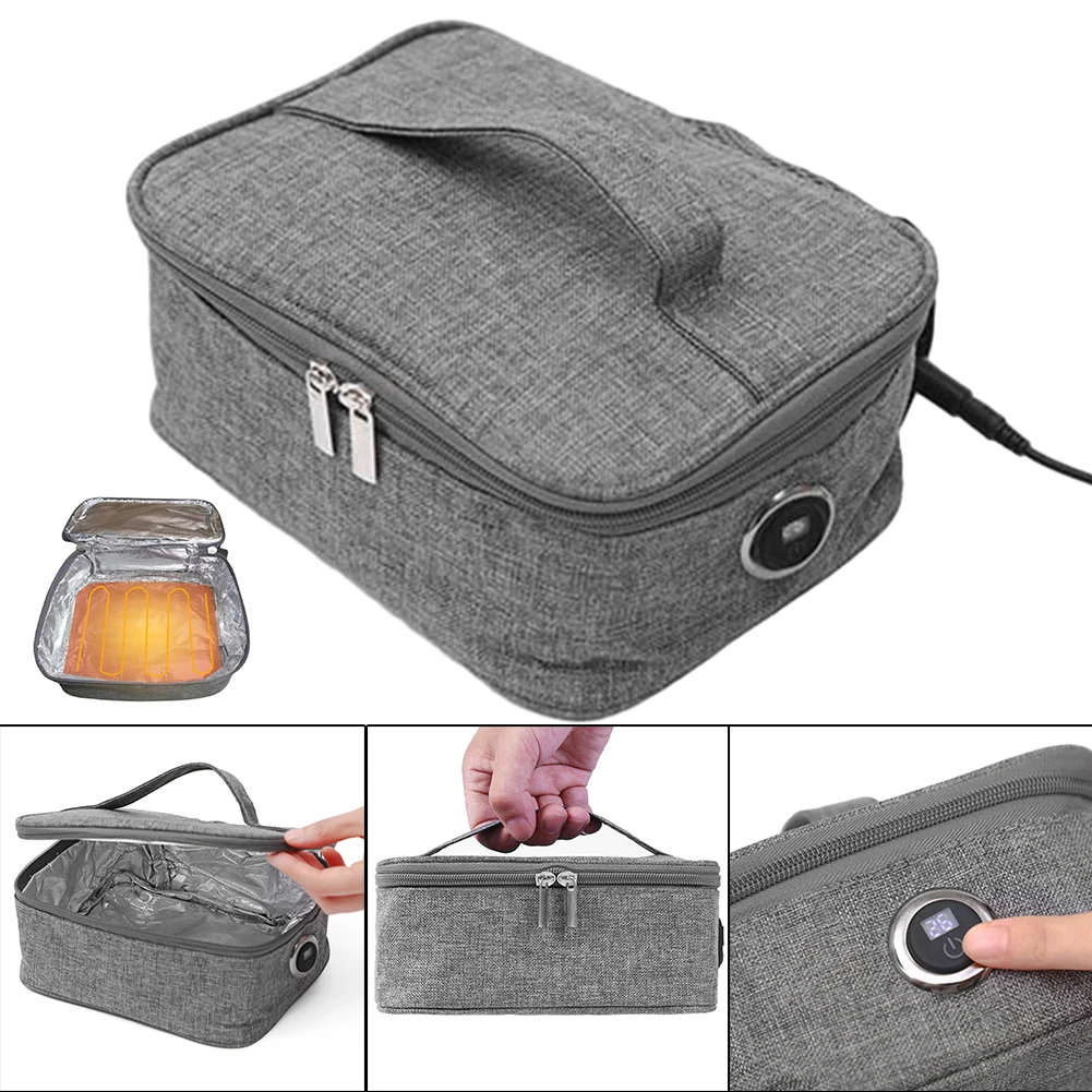 Lunch Bag Adult Lunch Box for Work Men Women Electric Food Warmer Heating  Bento