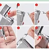 Metal Windproof Torch Gas Lighter Double Flame Butane Lighter Smoking Accessory  Gadgets for Men Gift Cigarette Lighter 5