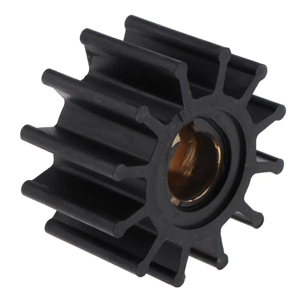 Rubber, Black,Outboard Water Pump Impeller Replaces for 12436090