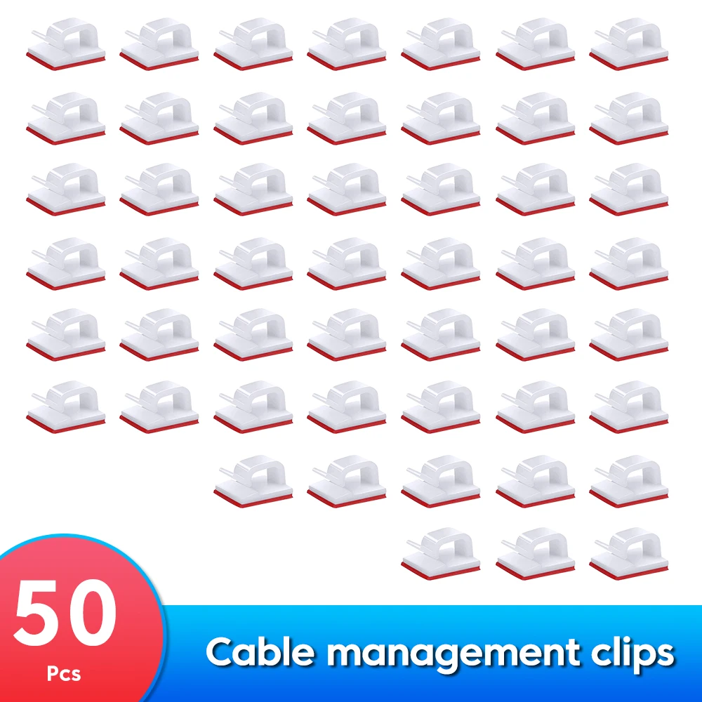 50PCS White