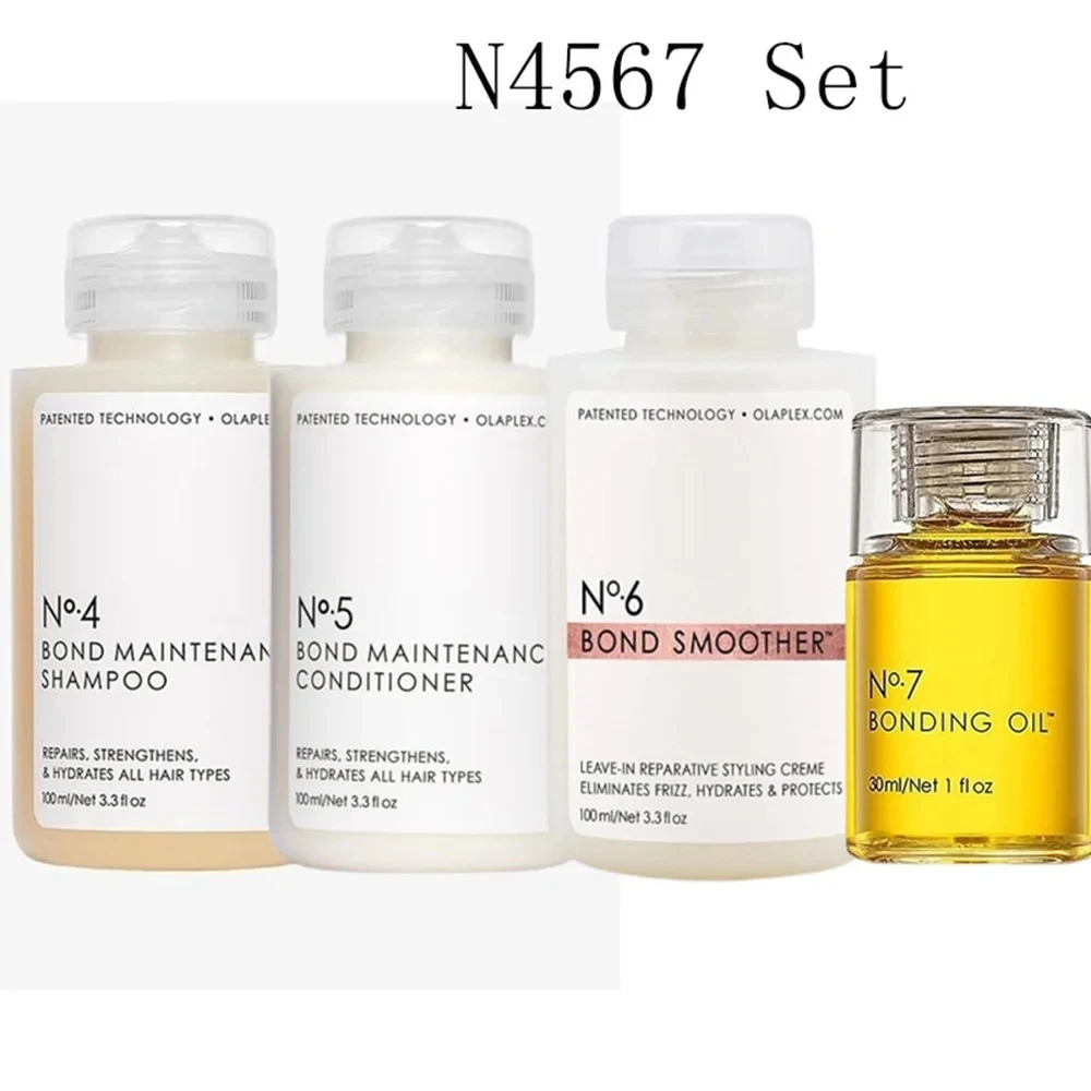 

1/3/4PCS Original No.4/5/6/7 Set Hair Shampoo And Conditioner Anti-high Temperature Repair Bonding Oils Hair Nursing Hair Mask