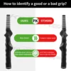 1pcs Portable Golf Swing Trainer Training Grip Standard Teaching Aid Right-Handed Practice Aids For Left Golfer Correct Position 5