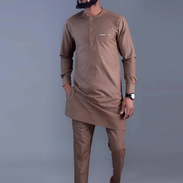 Chinedu 2 Piece Long Sleeve Dashiki Outfit