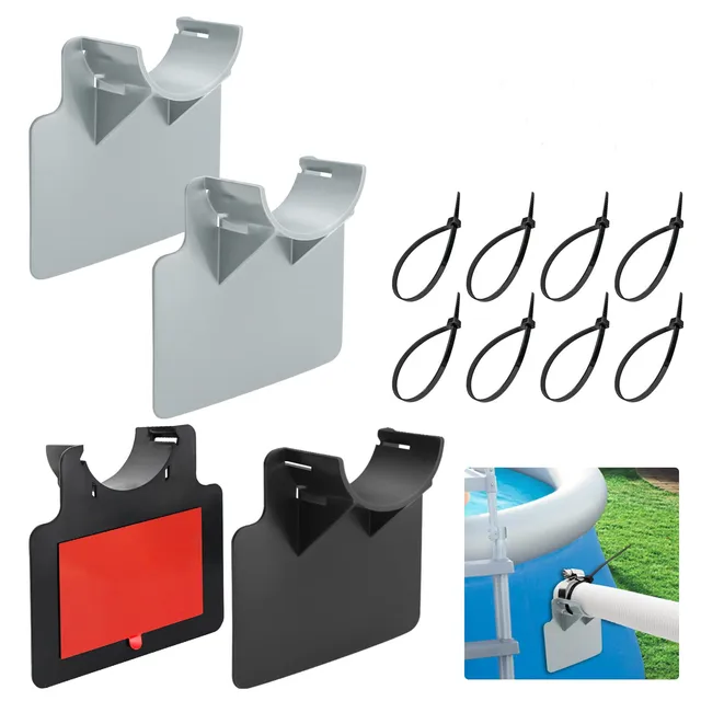 30-38 Mm-Es Medence Csövek Rögzítő Tartó Tartók Az Intex Bestwa Felett A Föld Feletti Tömlőkonzerv Zárójelhez Kábel Nyakkendővel - Image 6