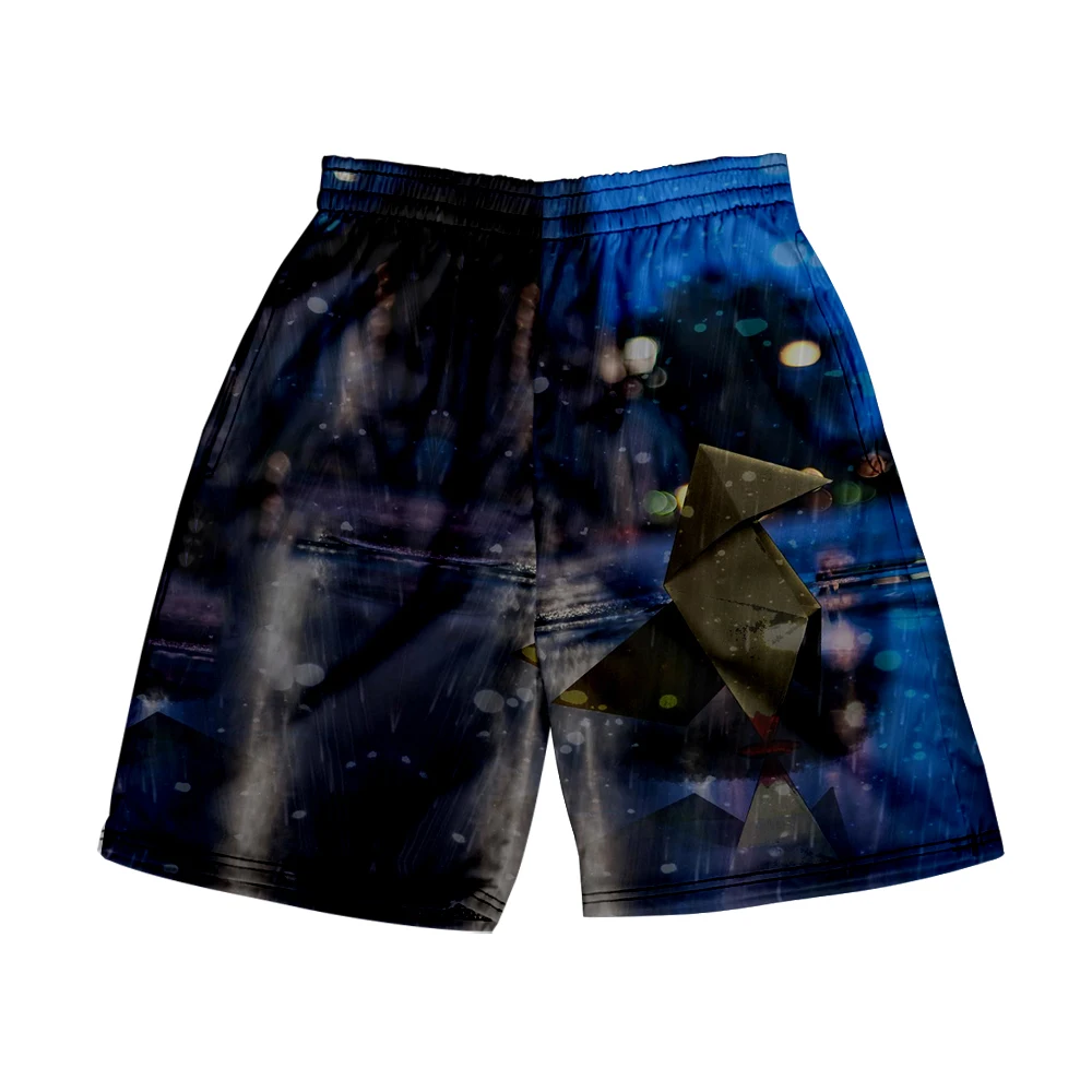 

Пляжные шорты Мужская и женская одежда 3D цифровая печать повседневные шорты модные трендовые штаны для пар 17