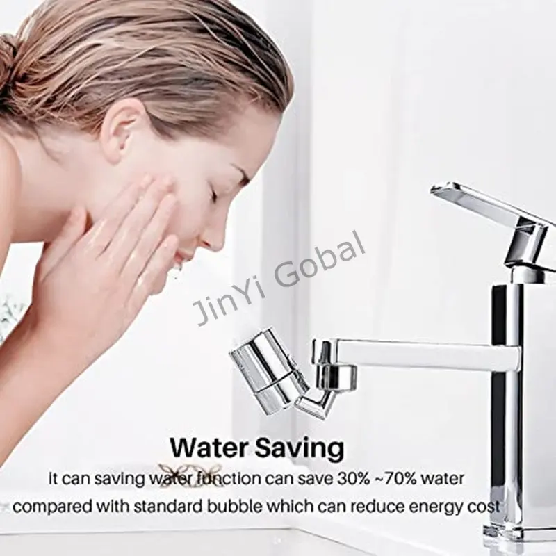 720&deg; Swivel Faucet Extender Aerator Splash-proof Swivel Faucet Bubbler 22/24mm Kitchen Tap Adapter Water Saving Nozzle Sprayer faucet aerator faucet adapter faucet extender kitchen faucet sprayer faucet sprayer head faucet extension
