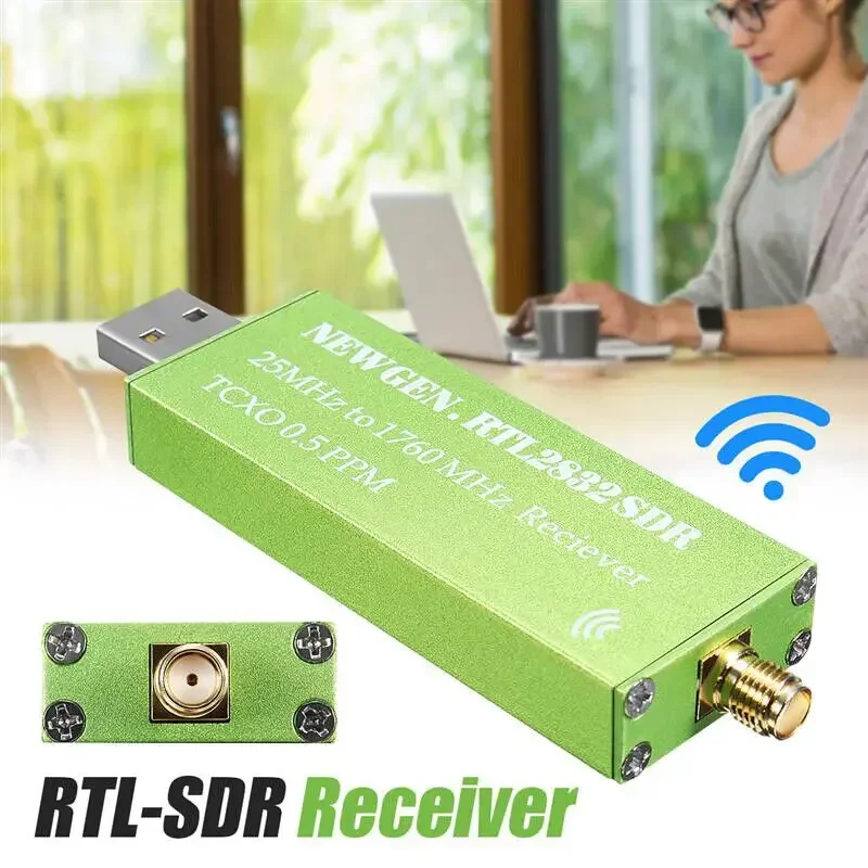 

RTL-SDR 0.5 PPM TCXO RTL2832U R820T2 RTL SDR Receiver USB AM FM Software Radio
