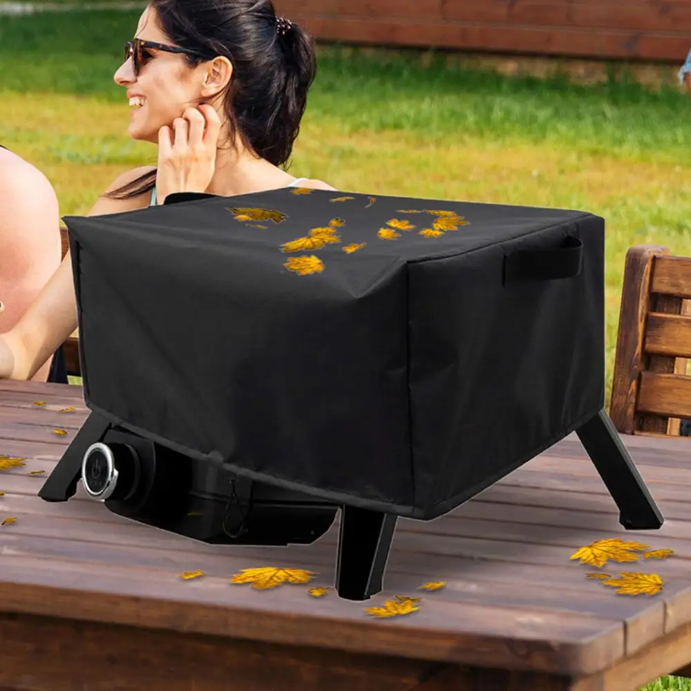 Description Picture 4 of itemPortable Pizza Oven Cover Waterproof Pizza Oven Grill Cover Adjustable Dust Cover Dust-Proof Appliance Protector Reusable Pizza