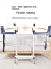 5 IN 1 Advanced Patient Lift Transfer Chair Versatile Bedside Commode Silent Transport Wheelchair Lift Aid Bathroom Shower Chair 2