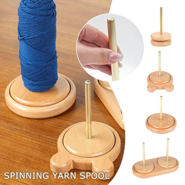 Wooden Wooden Yarn Winder Holder For Beginners Spinning Knitting Tool With  Sewing Thread, Wool Ball Winder, And Rotation Stand Ideal Crochet Accessory  231113 From Xuan10, $34.14