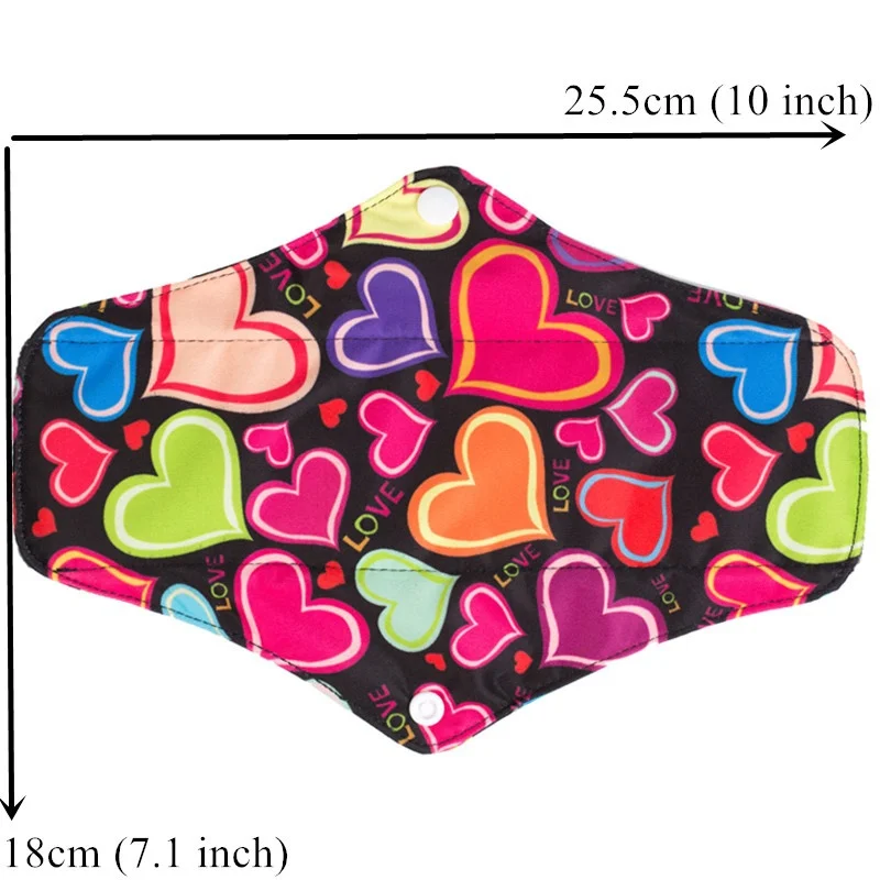 Reusable Menstrual Pads for Monthly Gaskets Women's Panties Washable Sanitary Napkin Female Hygiene Daily Towels Personal Health 4