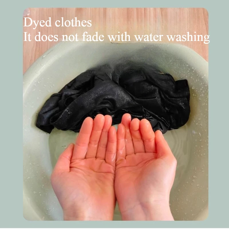 50g 패브릭 코팅 의류 안료 블랙/섬유 염색 의류 코팅 수제 DIY Refurbishing Old Clothes Restore Black
