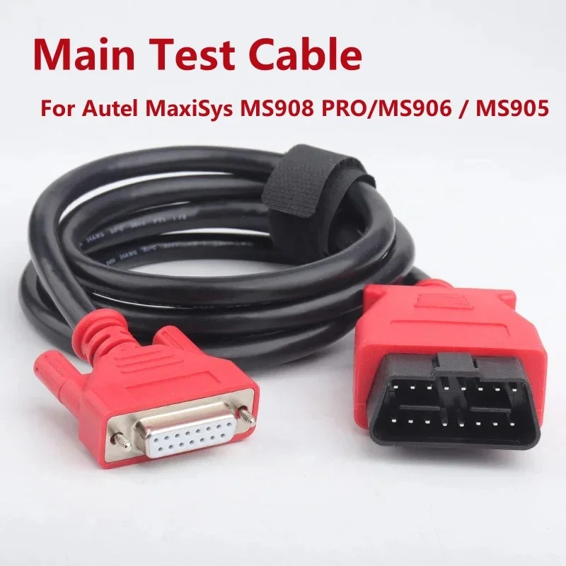 

Main Test Cable for Autel MaxiSys MS908 PRO / Elite Scanner OBD2 16pin to DB 26PIN DB15 Transfer Connector DB26 MS906 / MS905 A+