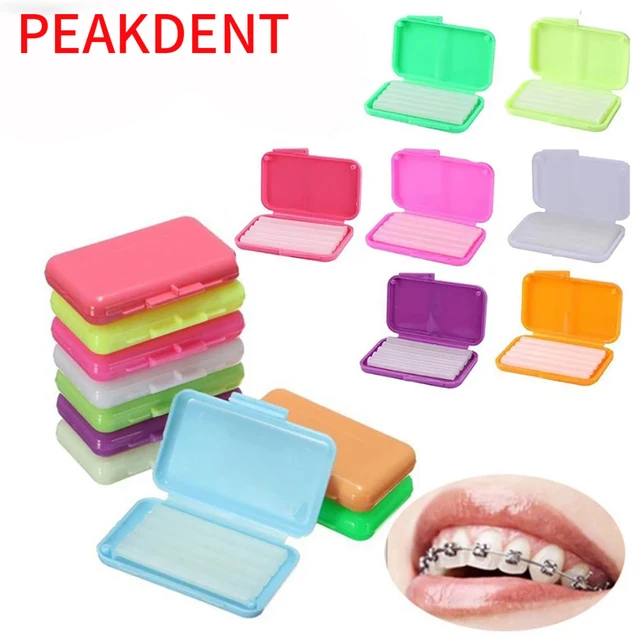 10Pack Dental Orthodontics Ortho Wax Relief Wax Sticks for Braces Ortodoncia Gum Irritation Teeth Whitening Kit Oral Hygiene 1